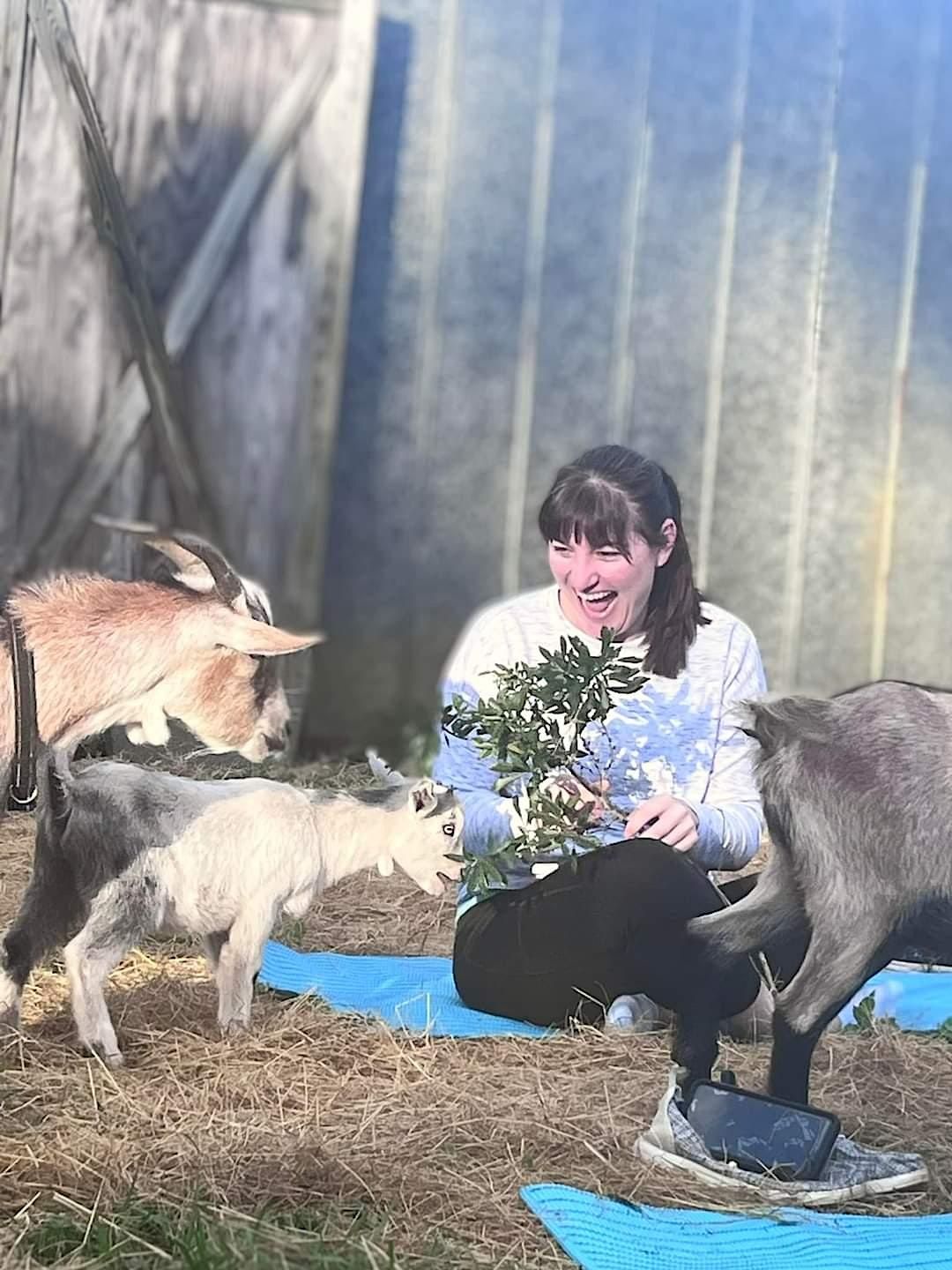 Holiday Family Friendly Goat Yoga Fernandina, 95098 Frank Ward Rd