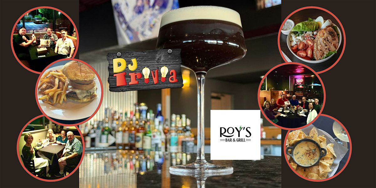 DJ Trivia Thursdays at Roy's Bar & Grill | Event in Carson City | AllEvents