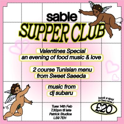 Sable Valentines Supper Club