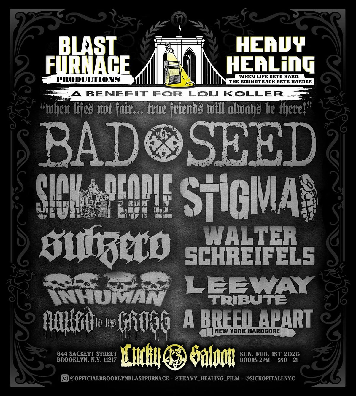 For the Love of Lou: The Brooklyn Way, 1 February | Event in Brooklyn | AllEvents