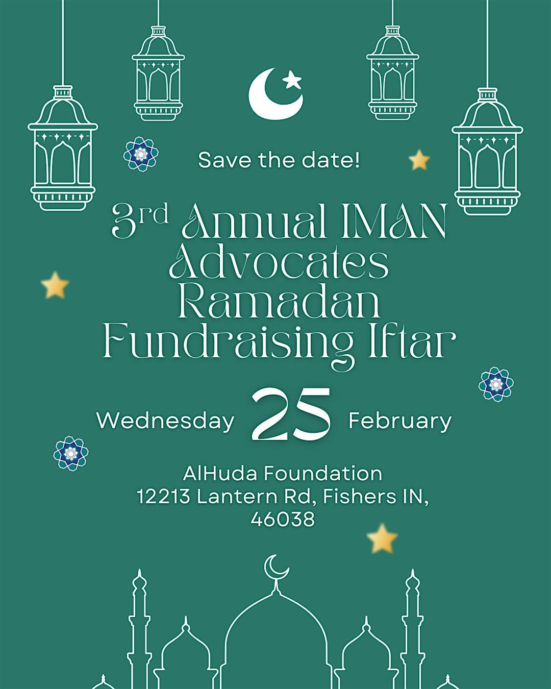 3rd Annual IMAN Advocates Ramadan Fundraising Iftar