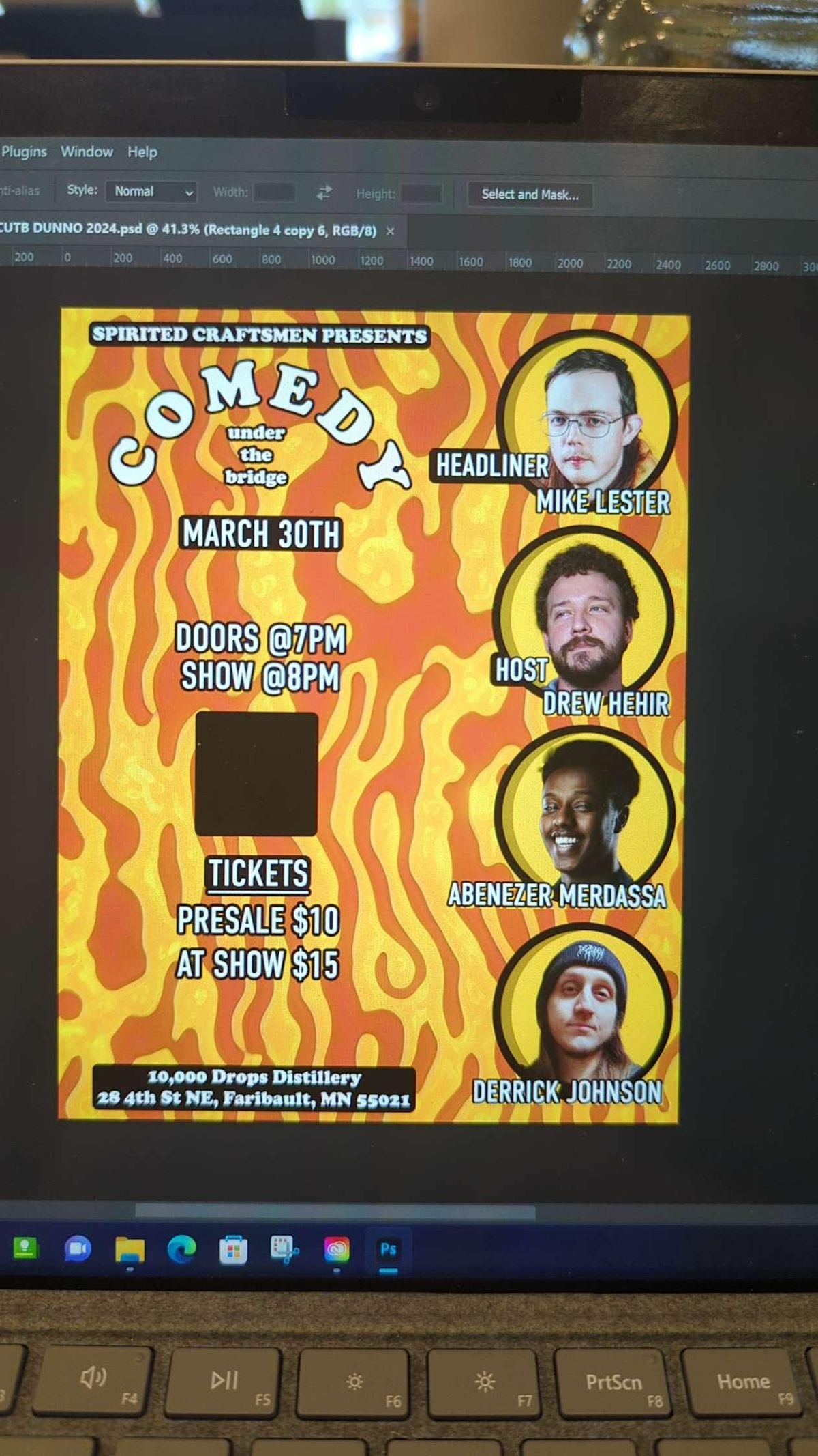 Comedy Under The Bridge Event