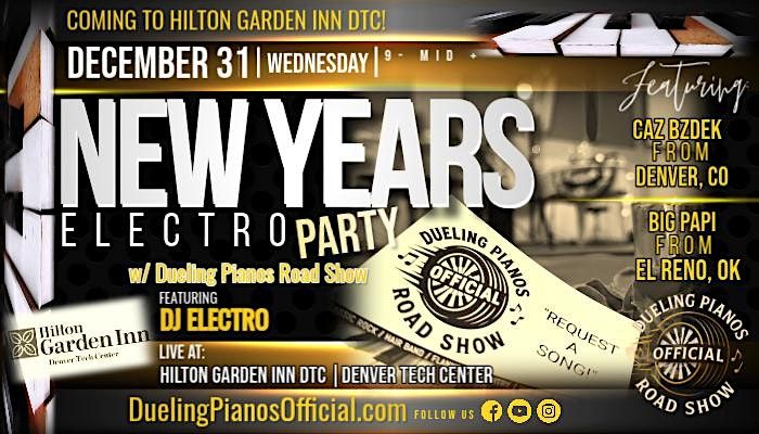 Dueling Pianos Official Road Show | New Years Eve Party | Denver DTC, 5 January | Event in Centennial | AllEvents