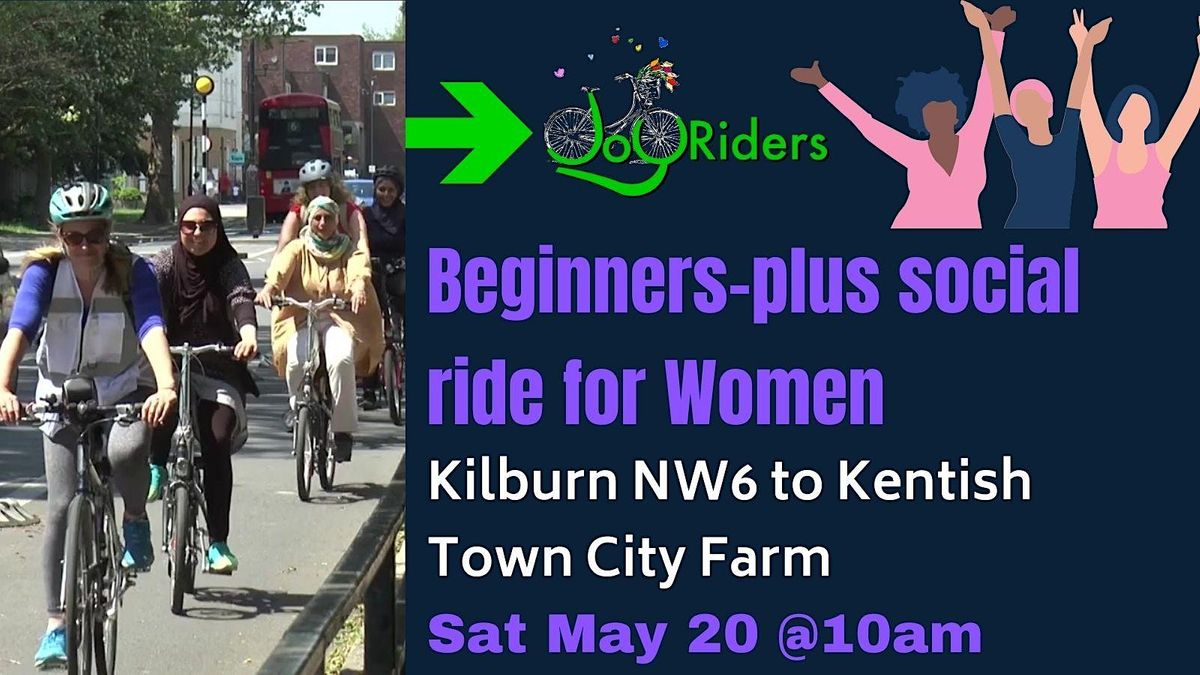 JoyRiders Beginners Plus Ride Kilburn to Kentish Town City Farm