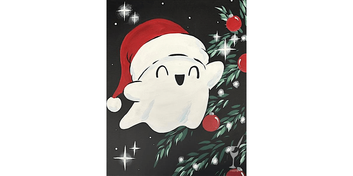 Haunt for the Holidays - Paint and Sip in Houston | Classpop!™, 6 December | Event in Pearland | AllEvents