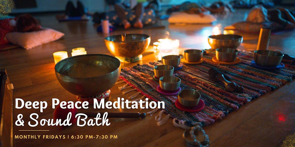 Deep Peace Meditation & Sound Bath | Event in Stafford | AllEvents