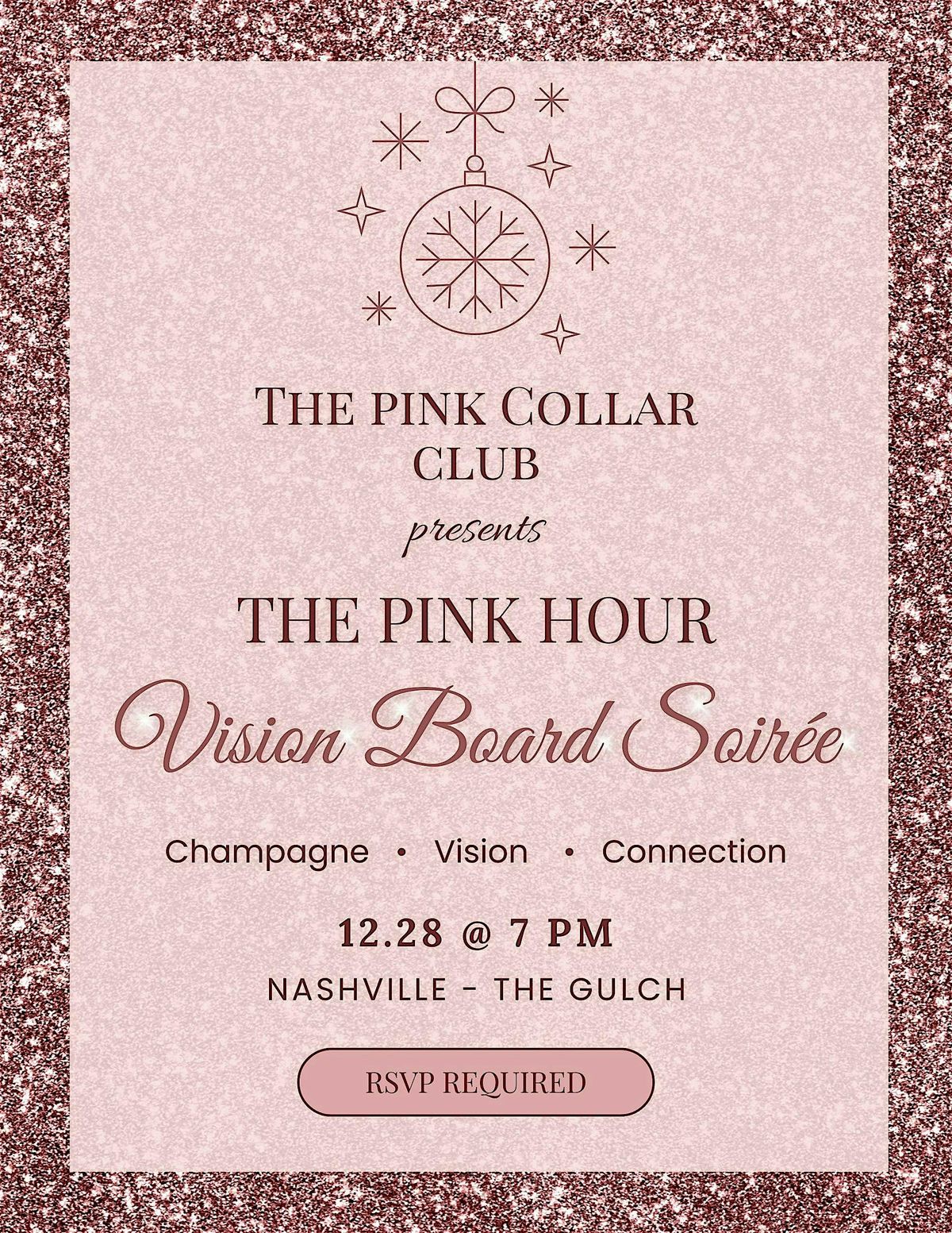 The Pink Hour | Vision Board Soirée @ The Gulch, 28 December | Event in Nashville | AllEvents
