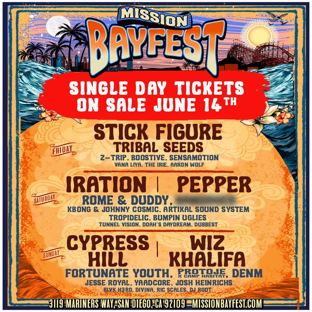 Mission Bayfest (3 Day Pass), 17 October | Event in San Diego | AllEvents
