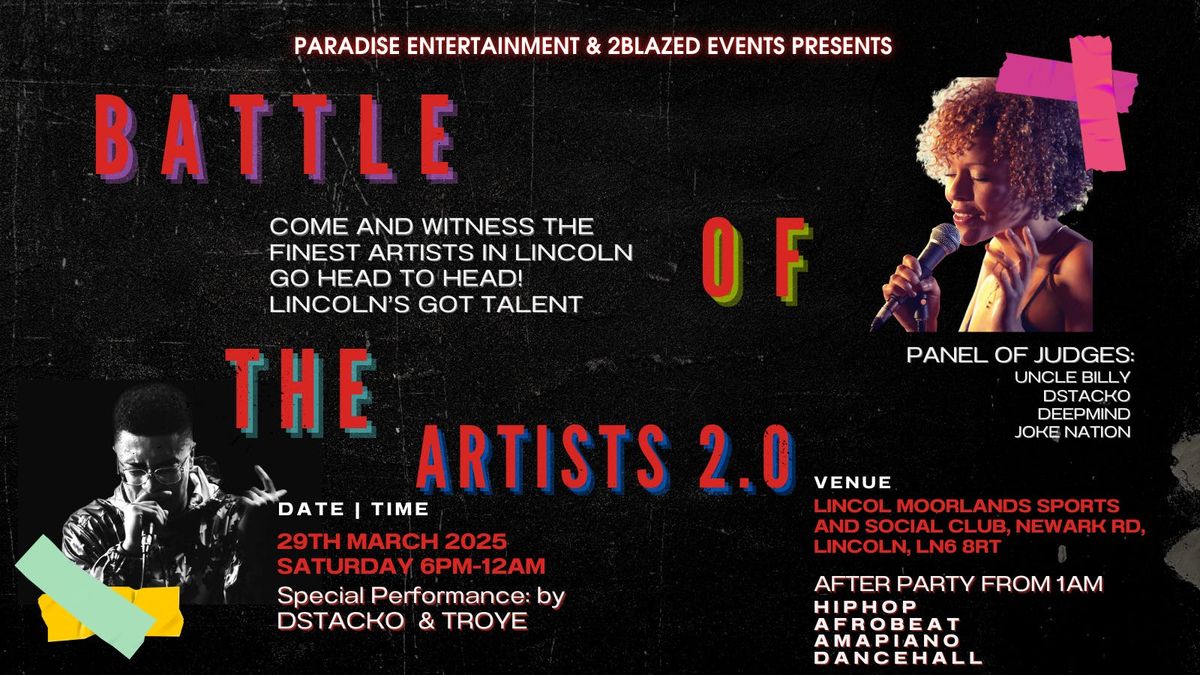 Battle Of The Artists 2.0, 30 August | Event in Lincoln | AllEvents