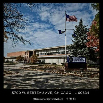 Rickover Naval Academy logo