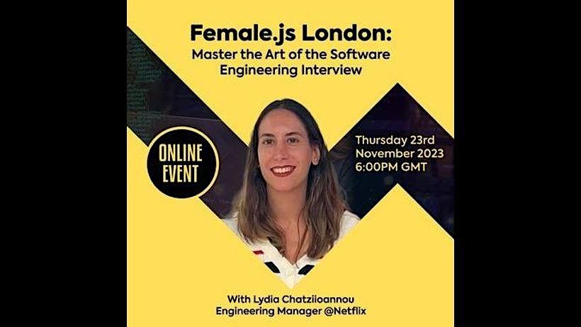 Female.js London: Master the Art of the Software Engineering Interview