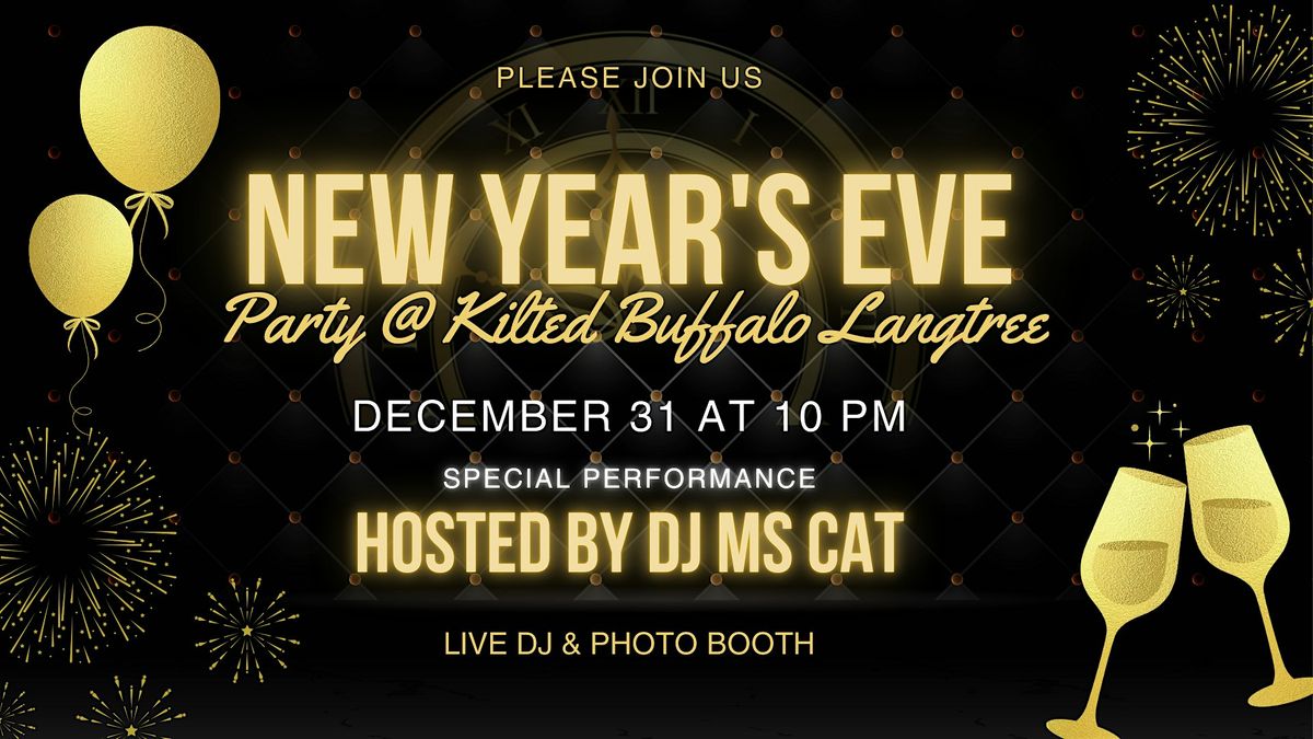 NYE DJ & Photo Booth at Kilted Buffalo Langtree, 31 December | Event in Mooresville | AllEvents