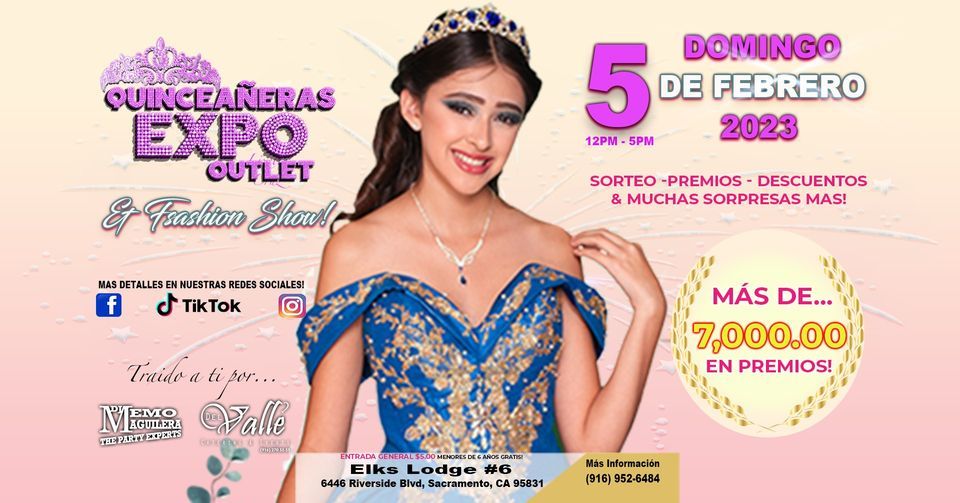 Quinceañeras Expo Outlet & Fashion Show, Sacramento Elks Lodge 6, 5