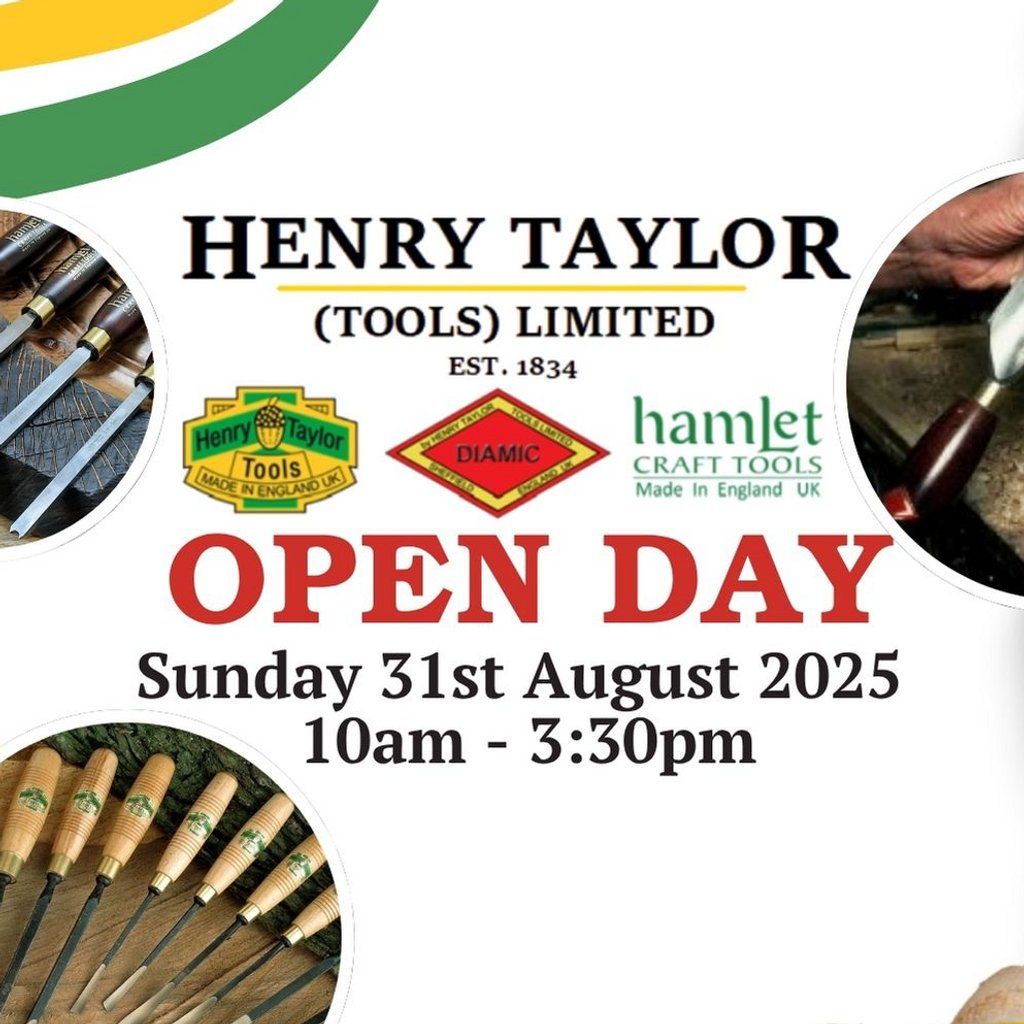Henry Taylor Tools Sheffield Open Day 2025, 31 August | Event in Sheffield | AllEvents