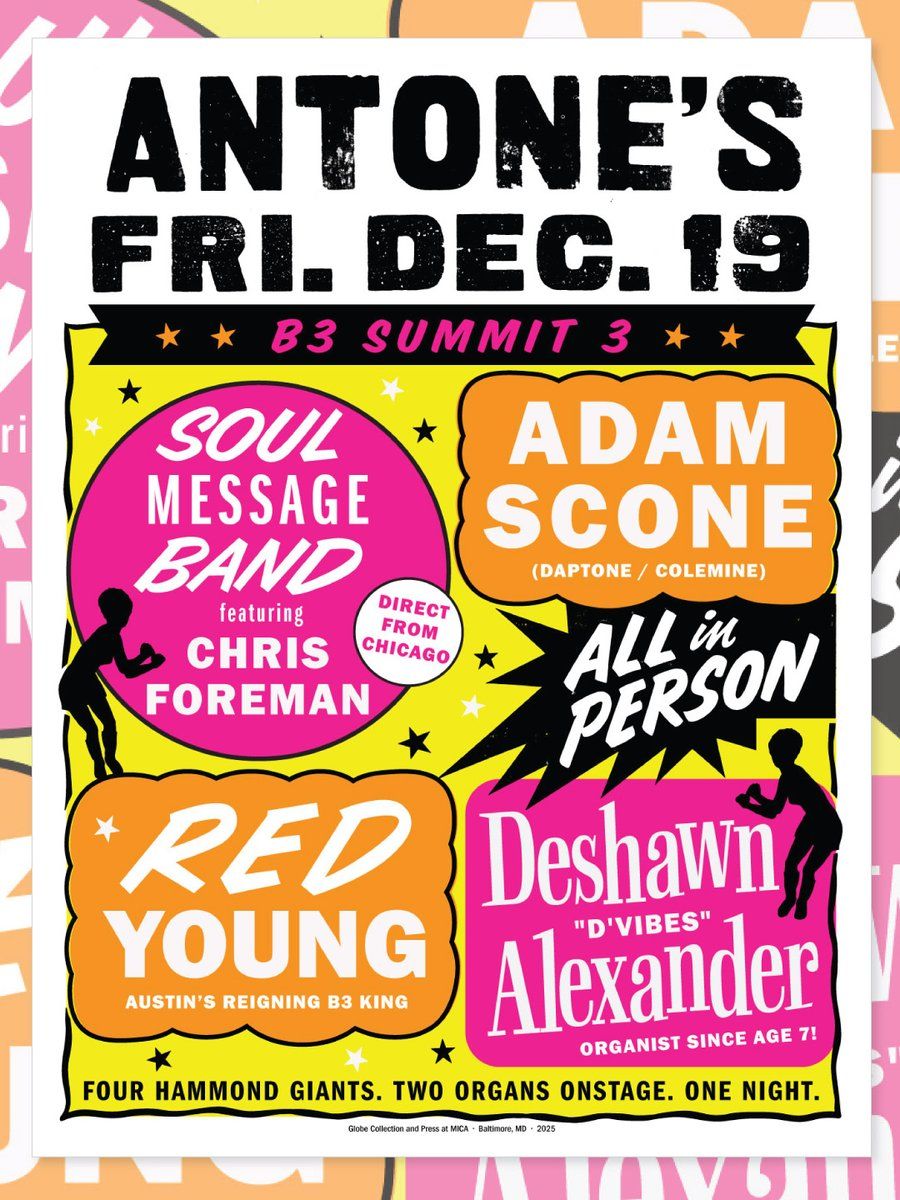Antone's B3 Summit 3: Soul Message Band at Antone's - Austin, 19 December | Event in Austin | AllEvents