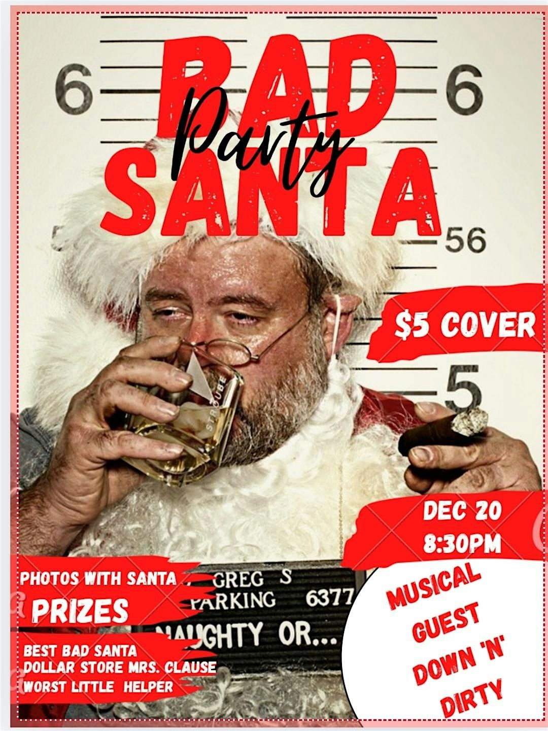 Bad Santa Party, 20 December | Event in St. Thomas | AllEvents