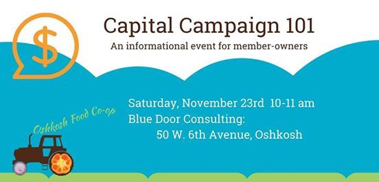Capital Campaign 101 A Member Only Event At Blue Door Consulting