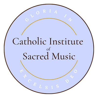 Catholic Institute of Sacred Music logo