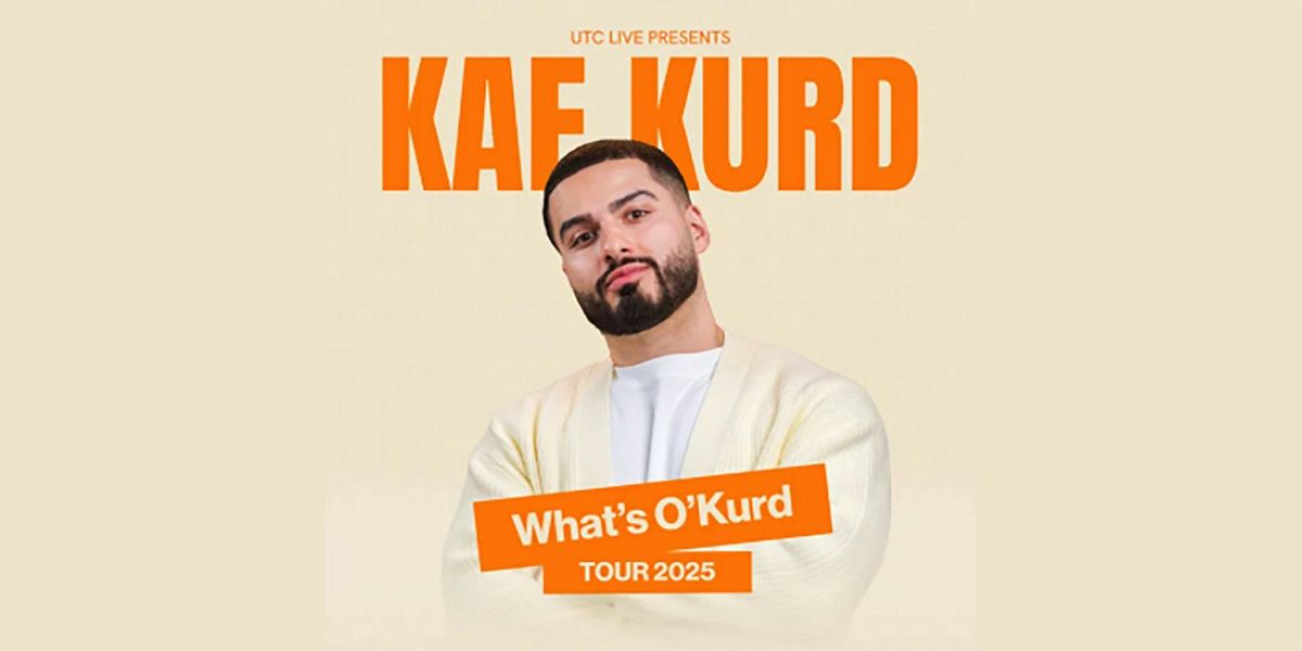 Kae Kurd: What’s O ‘Kurd?  - Bradford, 5 September | Event in Bradford | AllEvents