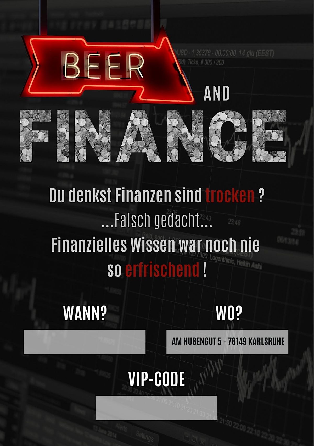Beer and Finance, Event Lounge Karlsruhe, May 4 2023 AllEvents.in