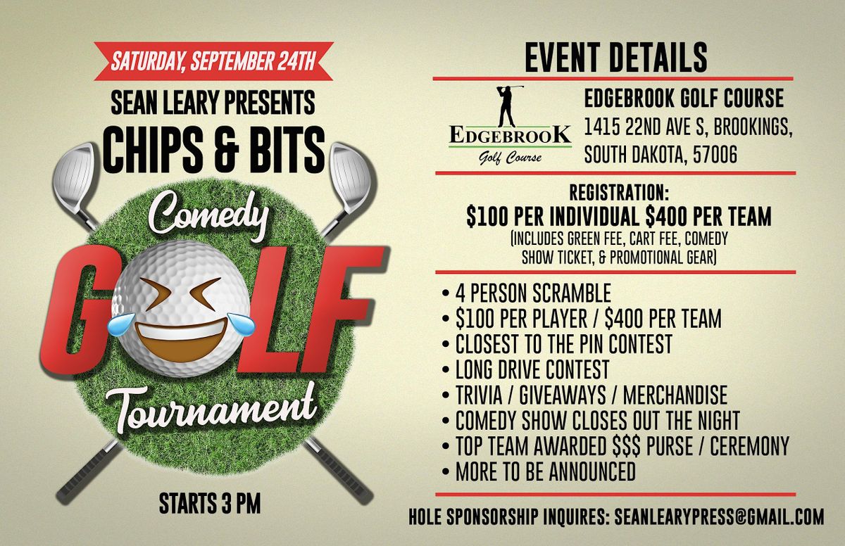 Sean Learys Chips & Bits Comedy Golf Tournament, Edgebrook Golf Course