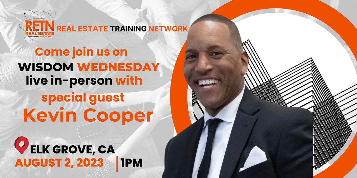 Wisdom Wednesday Live InPerson With Special Guest Kevin Cooper