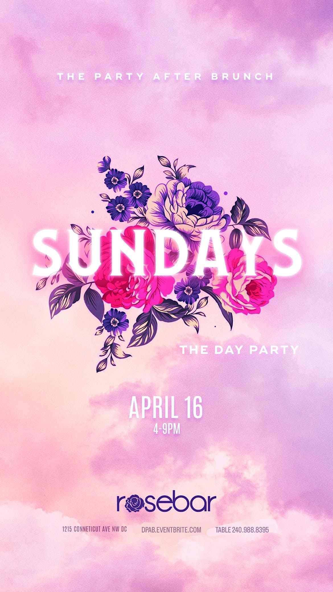 Day Party After Brunch, Rosebar Lounge, Washington, 26 November 2023