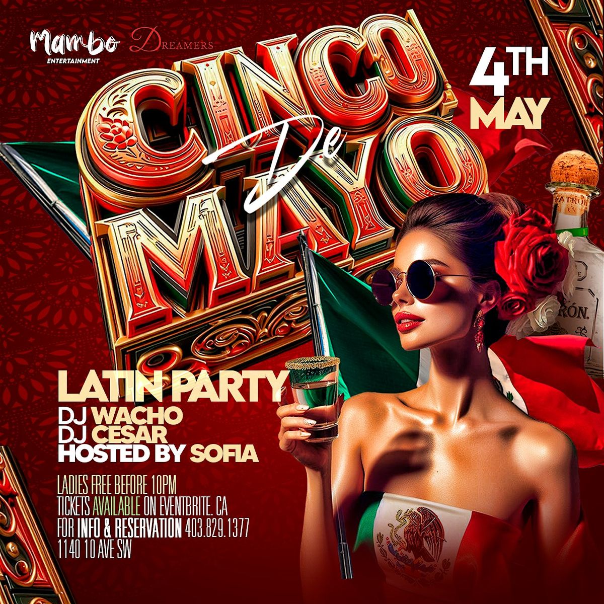 Cinco de Mayo Latin Party dreamers, Dreamers Night Club, Calgary, 4
