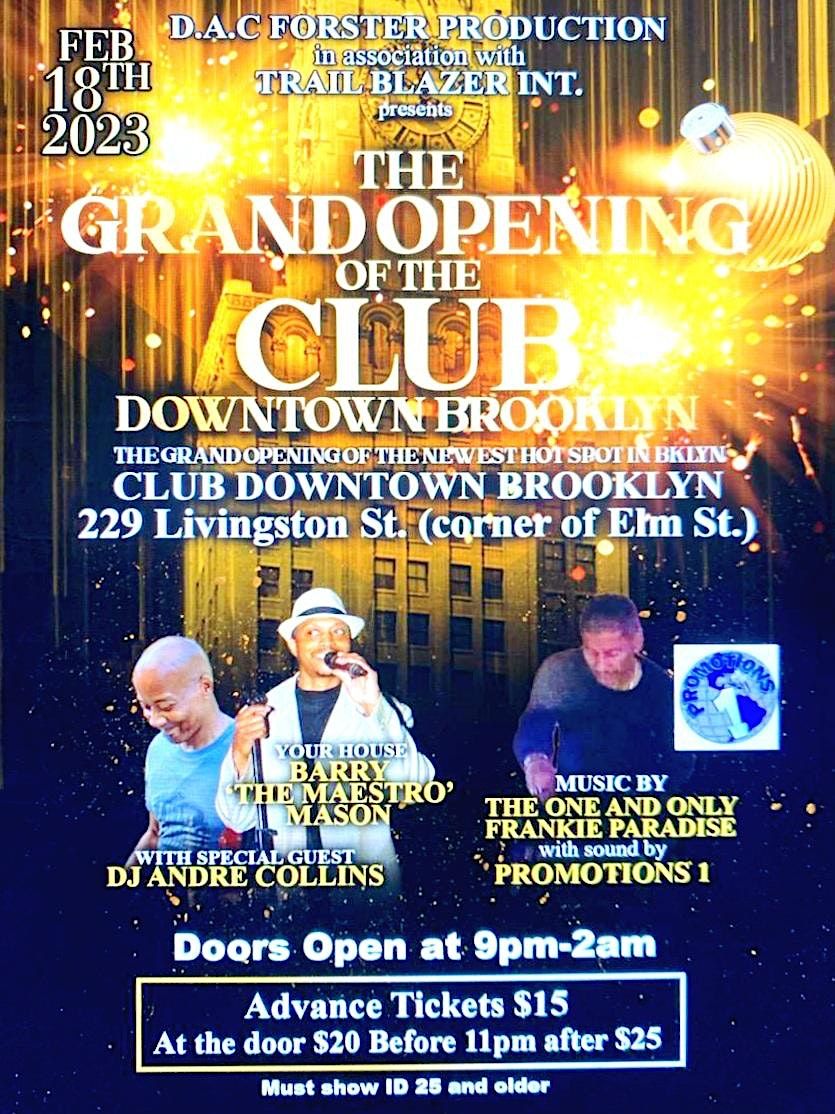 This is the first time Downtown Brooklyn has open an club/ event space