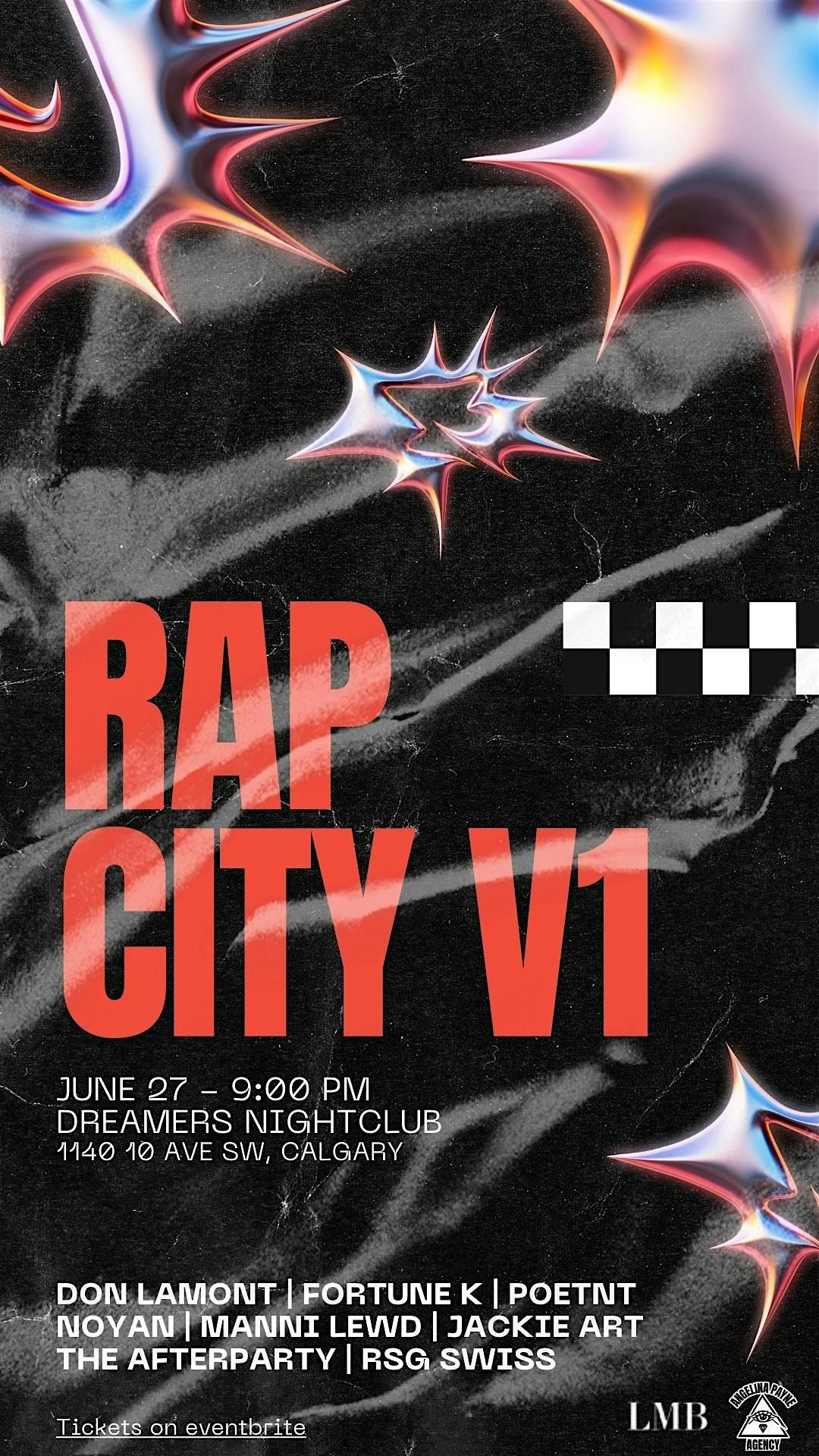 RAP CITY V1, Dreamers Bar & Lounge, Calgary, 27 June 2024 AllEvents.in