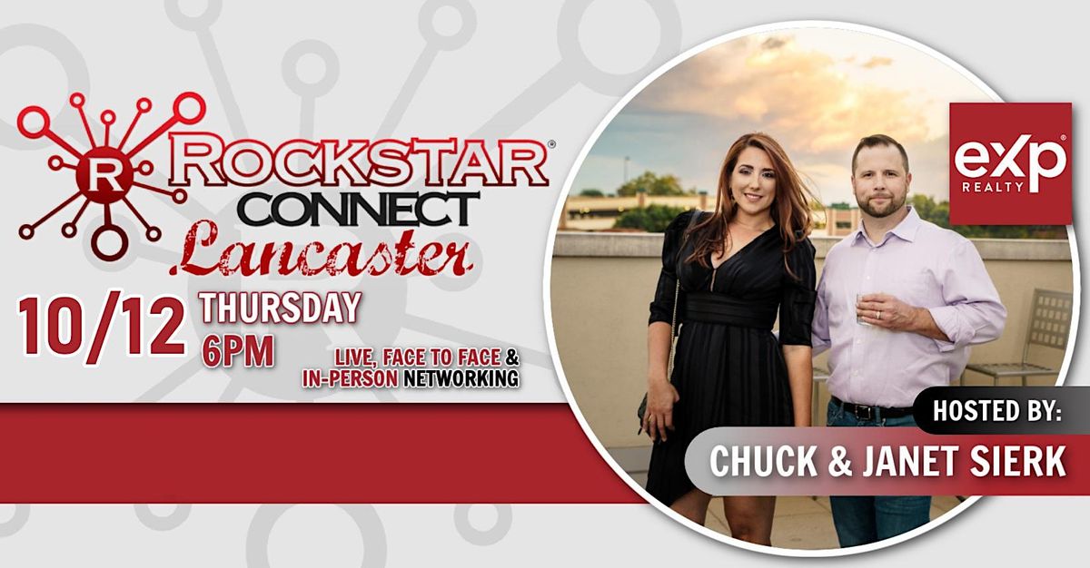 Free Rockstar Connect Lancaster Networking Event (October, Lancaster
