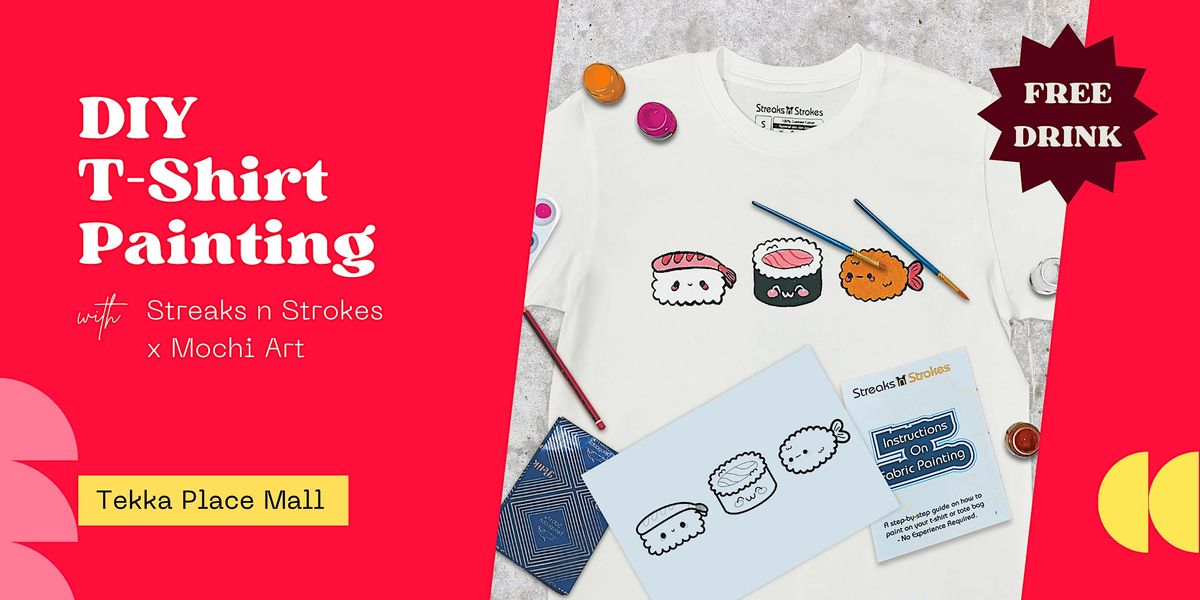 DIY TShirt Painting, Tekka Place, Singapore, September 15 2023