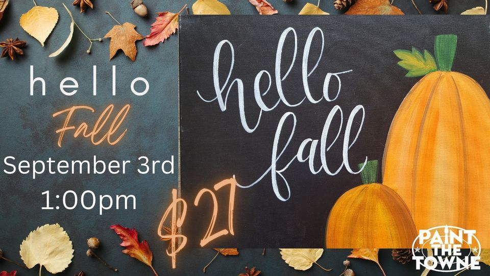 Open Adult27 Hello FallEast Wichita, Paint the Towne LLC, Kechi