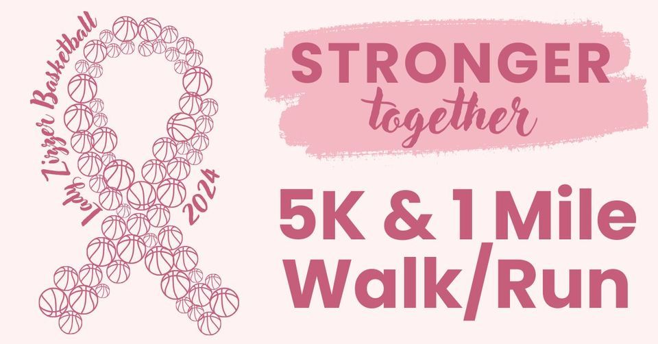 Lady Zizzer Basketball Pink Out 5K and 1 Mile Walk/Run, Ozarks