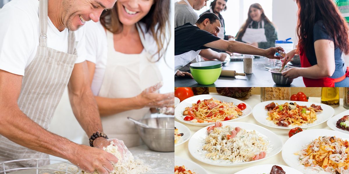 2022 christmas cantata appreciation dinner, good news denver church, 19 november 2022 Handmade Pasta Dish Face-Off - Team Building Activity by Classpop!โข, FlyteCo Brewing, Denver