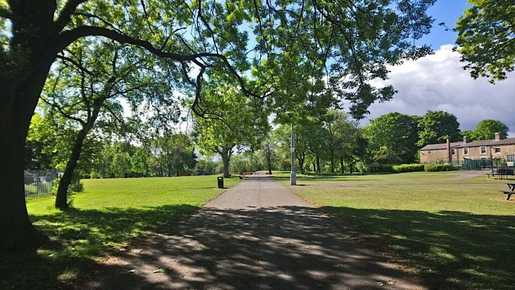 Dad & Kids Walk at Golden Acre Park