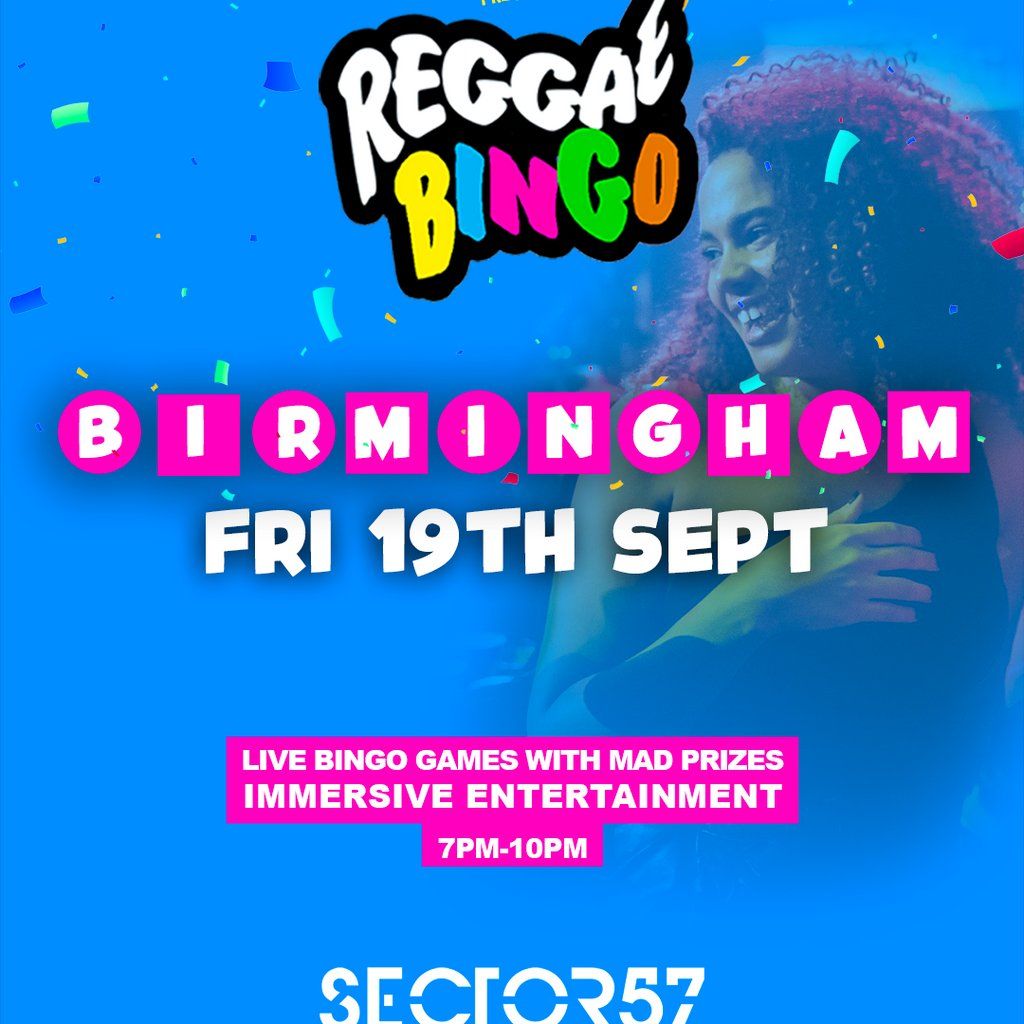 Reggae BINGO - Birmingham - Fri 19th September, 19 September | Event in Birmingham | AllEvents