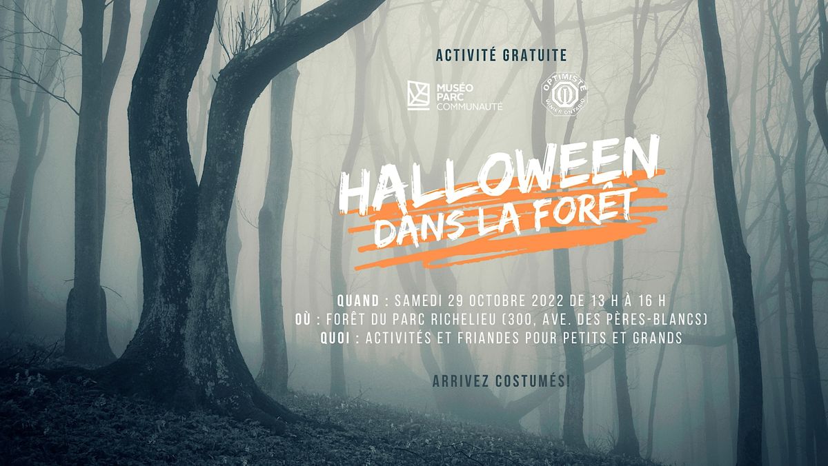 Halloween dans la for\u00eat | Hallowe'en in the forest