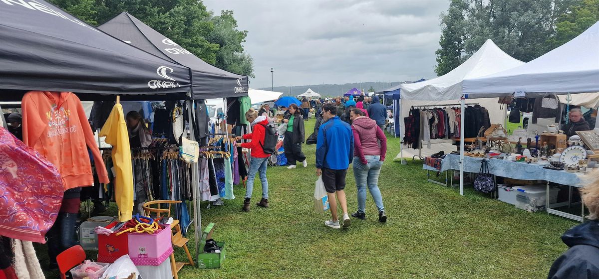 Der Große Flohmarkt zum Seefest 2024, Festplatz und Seeanlagen Dießen ...
