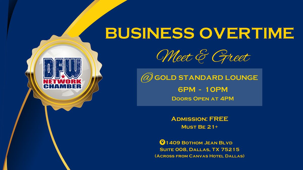 DFWNC Business Overtime | Event in Dallas | AllEvents