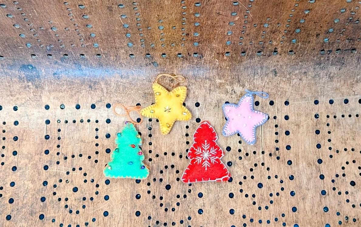 Christmas felt ornaments - Free  Adult Craft Workshop, 8 December | Event in Clydebank | AllEvents