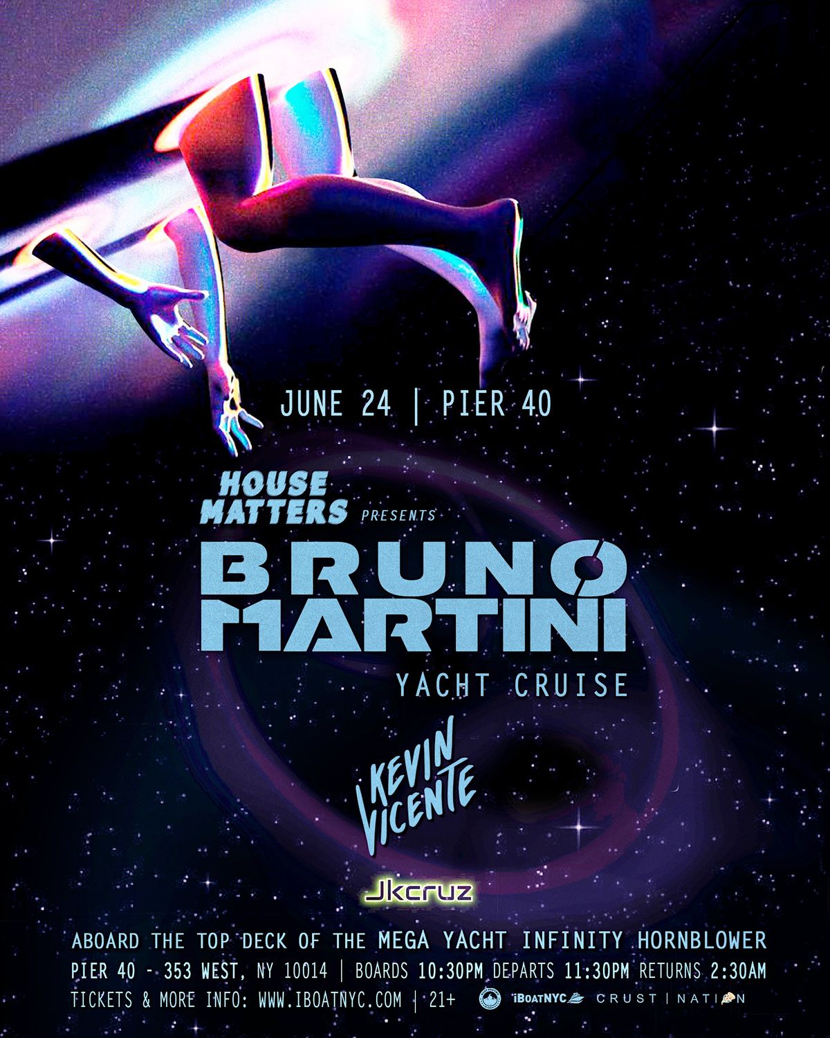 HOUSE MATTERS BRUNO MARTINI KEVIN VINCENTJKRUZ ON THE INFINITY MEGA
