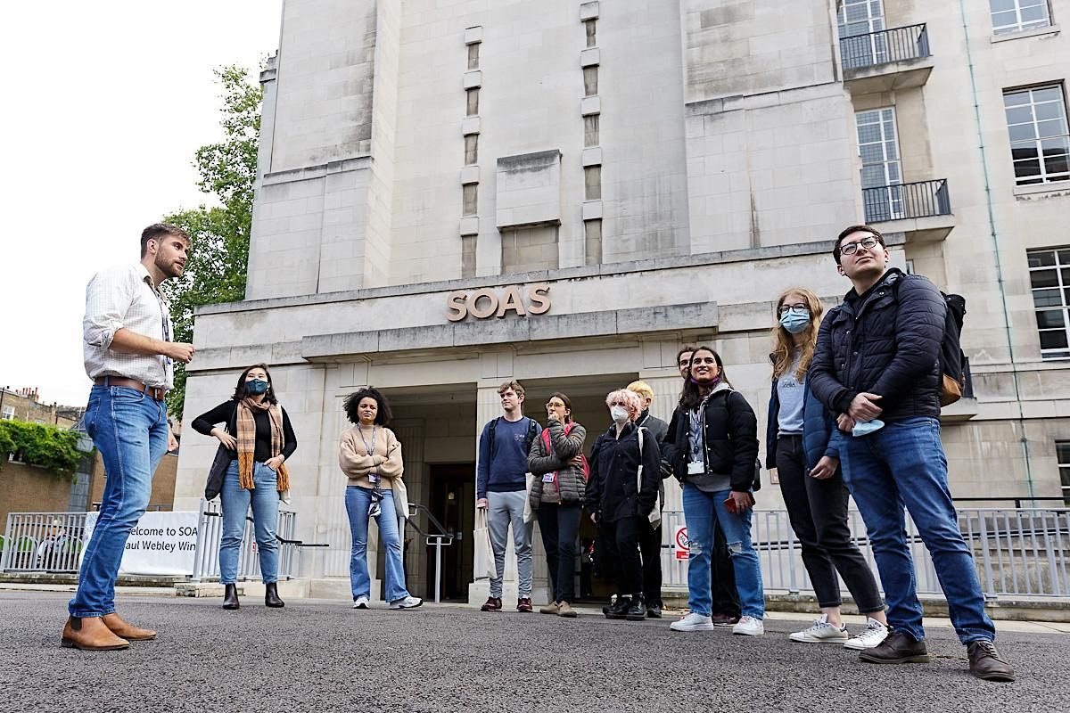SOAS Campus Tours, Paul ley Wing, Senate House, SOAS University of