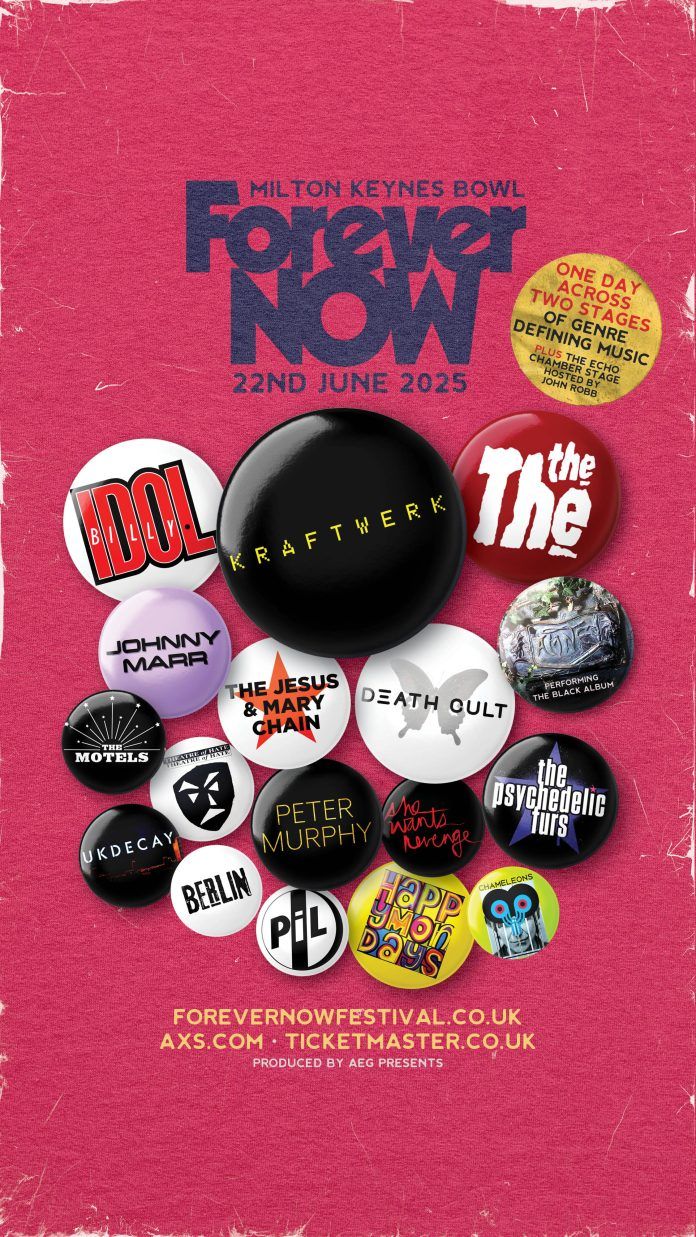 Forever Now 2025 - Kraftwerk & more Tickets, 22 June | Event in Milton Keynes | AllEvents