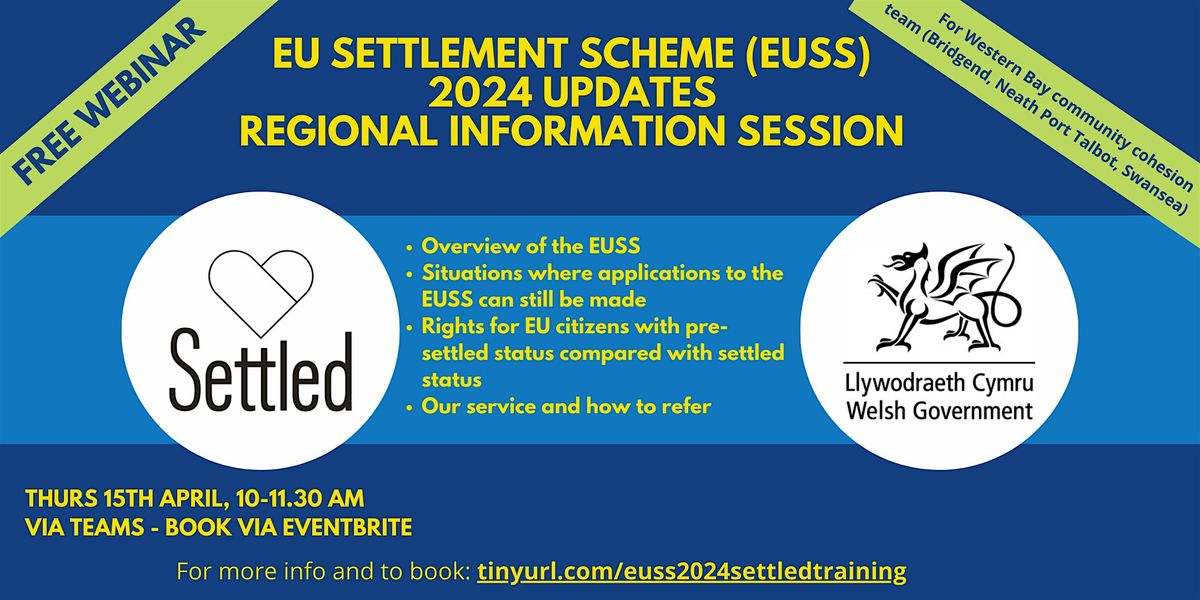 EU Settlement Scheme (EUSS) Updates in 2024 - regional information ...
