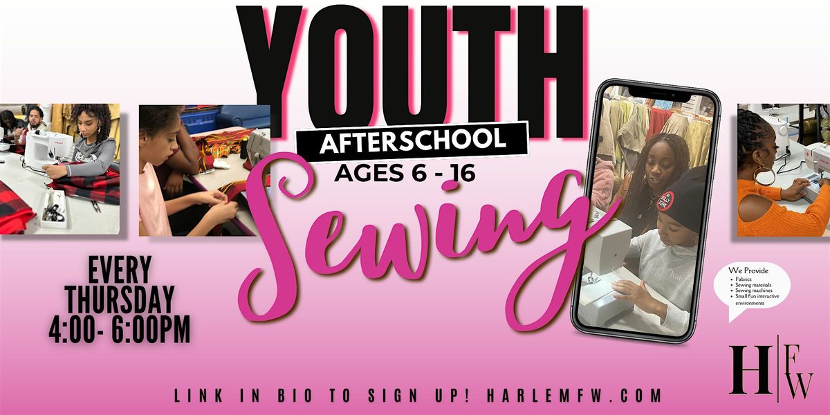HFW Youth Afterschool Sewing Class, Fabrics SaveAThon, New York, 23
