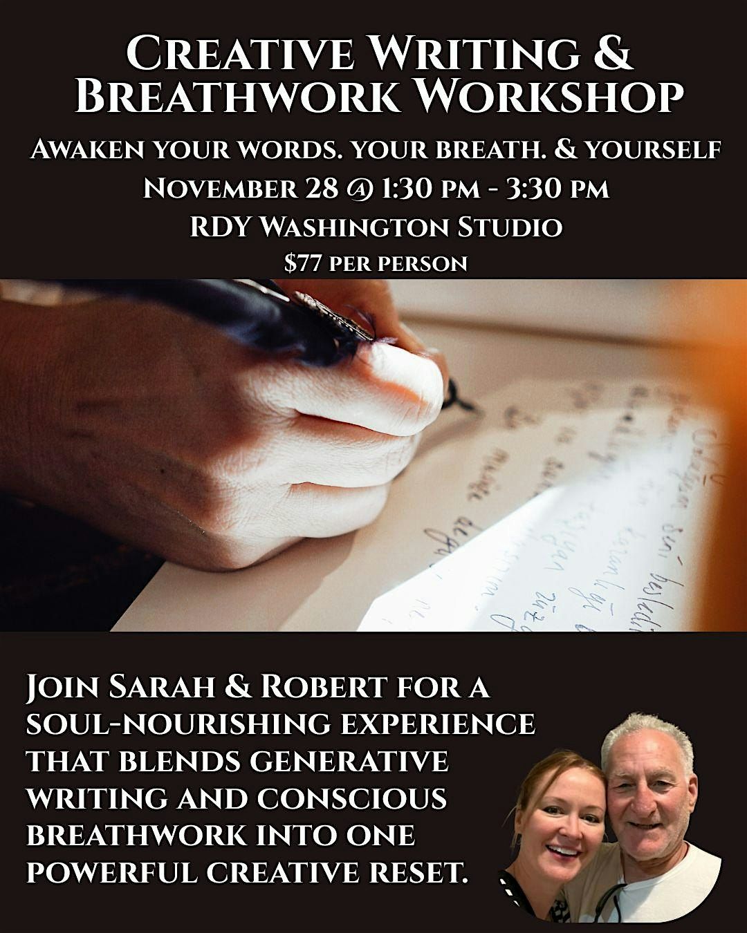 Creative Writing & Breathwork Workshop, 28 November | Event in Los Angeles | AllEvents