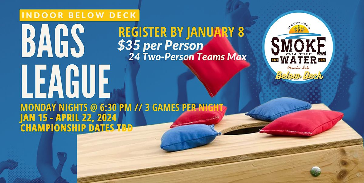 Okauchee Winter Indoor Bags League at Smoke on the Water BBQ, Smoke on the Water BBQ Okauchee