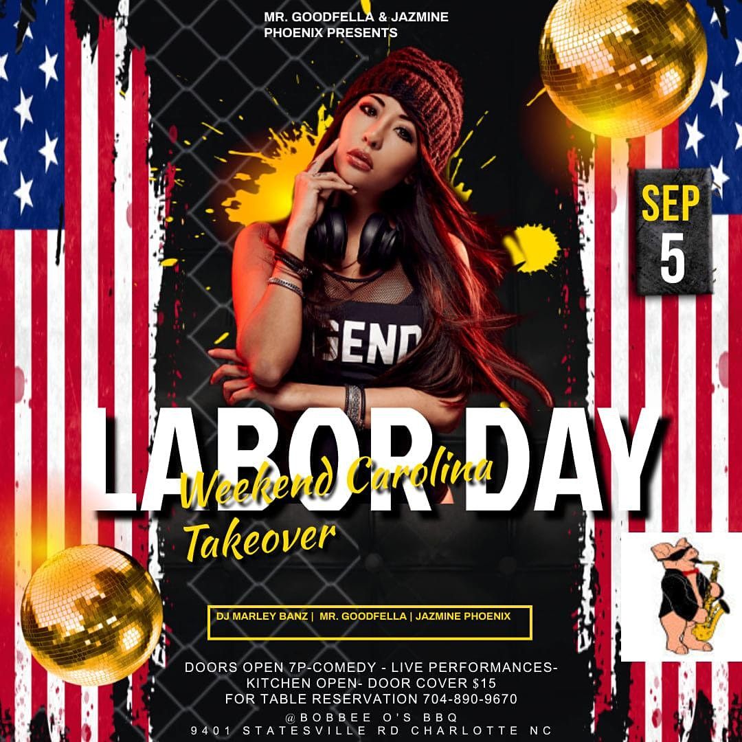 Qc Labor Day Weekend Comedy Artist Showcase After Party Bobbee O S Bbq Charlotte September 5 2021 Allevents In Labor Day Weekend 2022 Events In Charlotte Nc