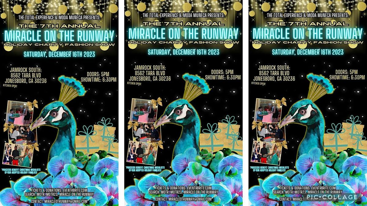 7th Annual Miracle On The Runway Holiday Charity Fashion Show (MOTR